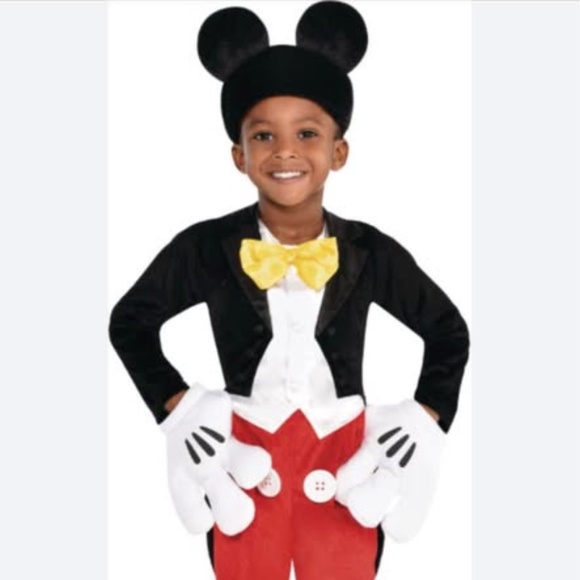 BRAND NEW boy disney mickey mouse halloween costume size 3-4T & S 4-6 - Picture 2 of 10